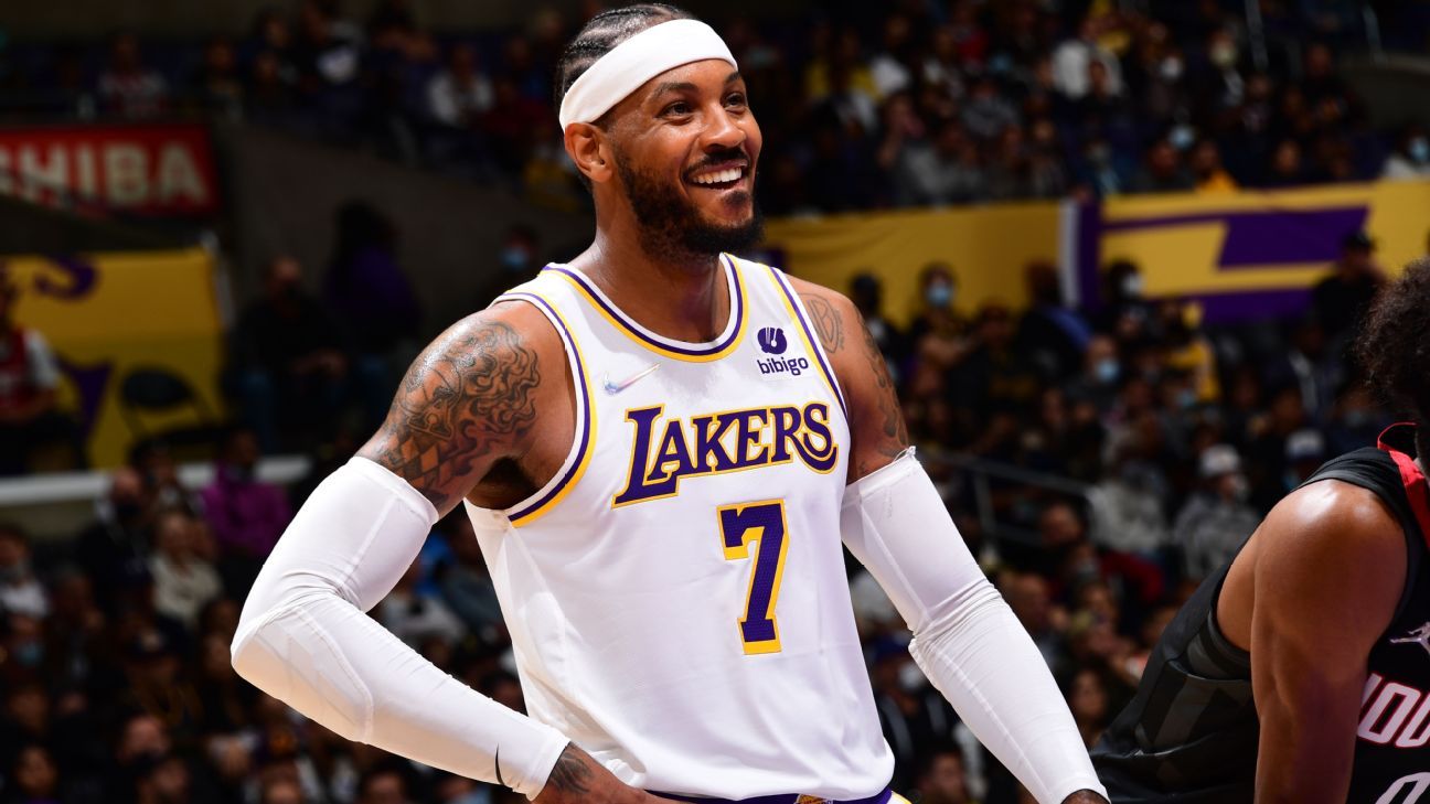 Carmelo Anthony, already fitting in with Los Angeles Lakers, clears up 'misconce..