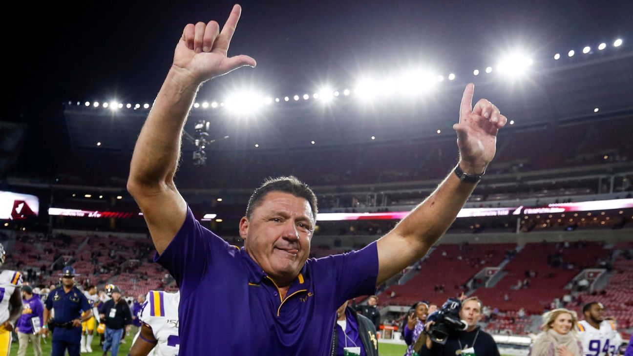 Just like old times? Orgeron talks LSU return