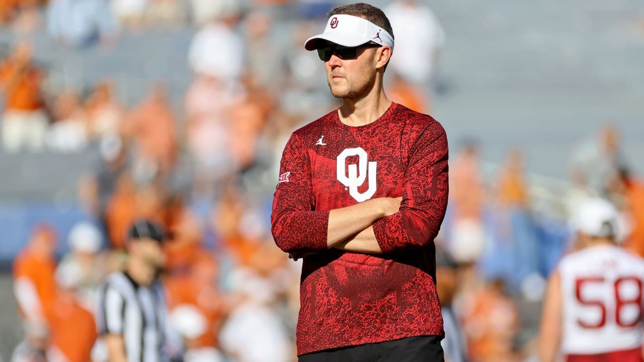 Oklahoma Sooners coach Lincoln Riley says recent uptick in midseason coaching ch..