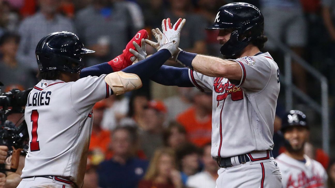 Atlanta Braves finish off Houston Astros for first World Series championship since 1995