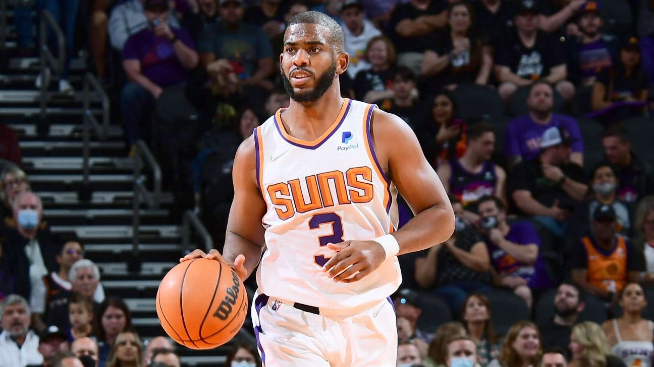 Chris Paul dari Phoenix Suns berada di urutan ketiga dalam daftar assist