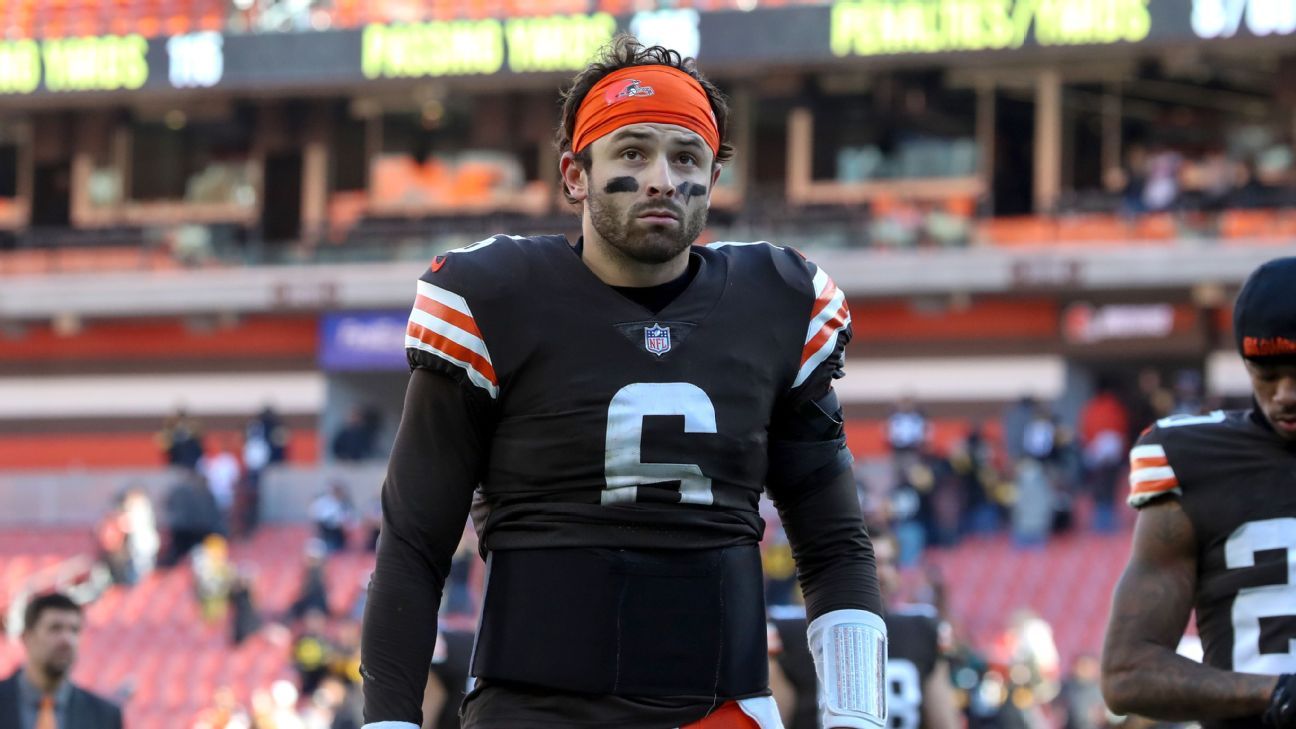 Cleveland Browns' Baker Mayfield 'surprised' by Odell Beckham Sr.'s critical post, says he hasn't heard from OBJ