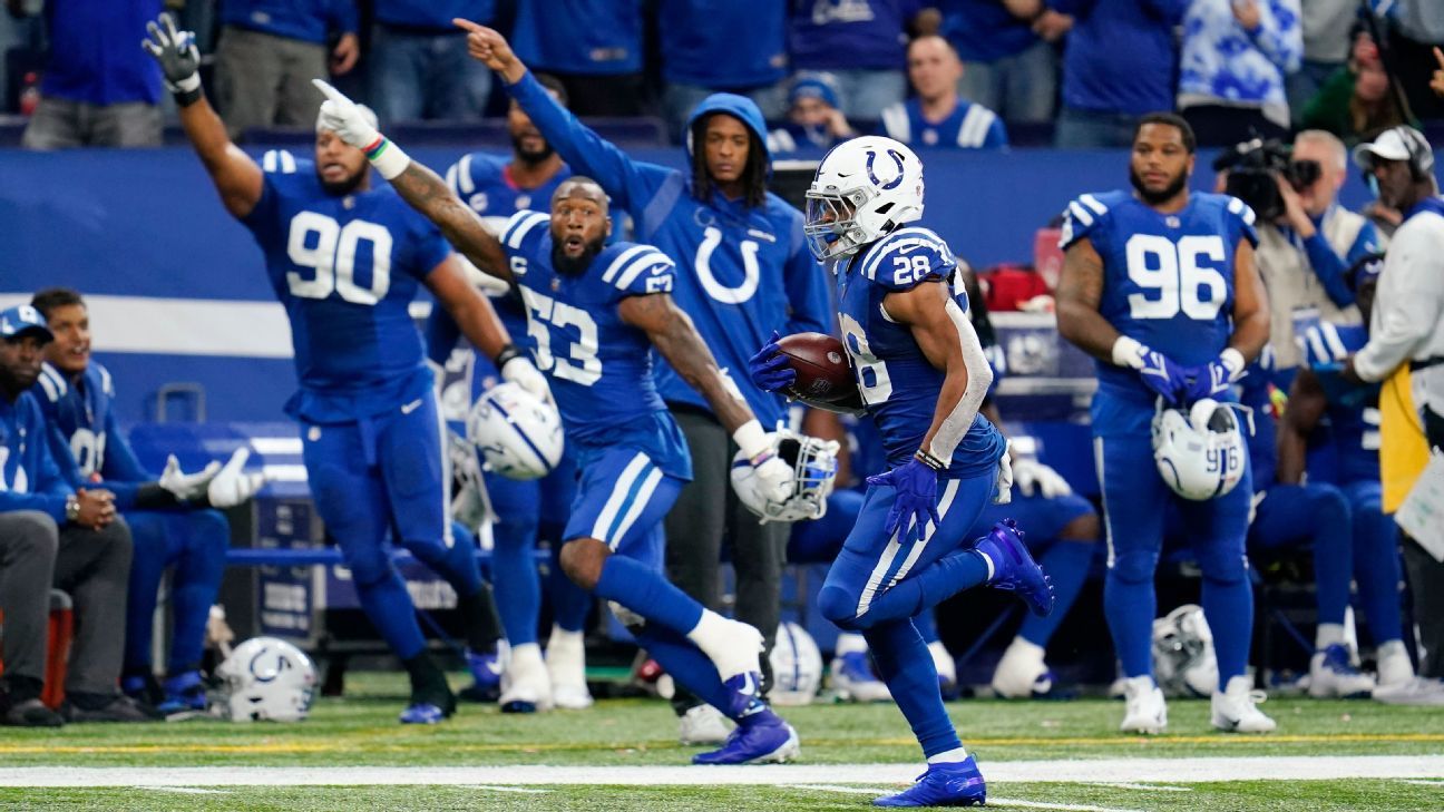 Indianapolis Colts no topo com as sete escolhas do Pro Bowl na NFL