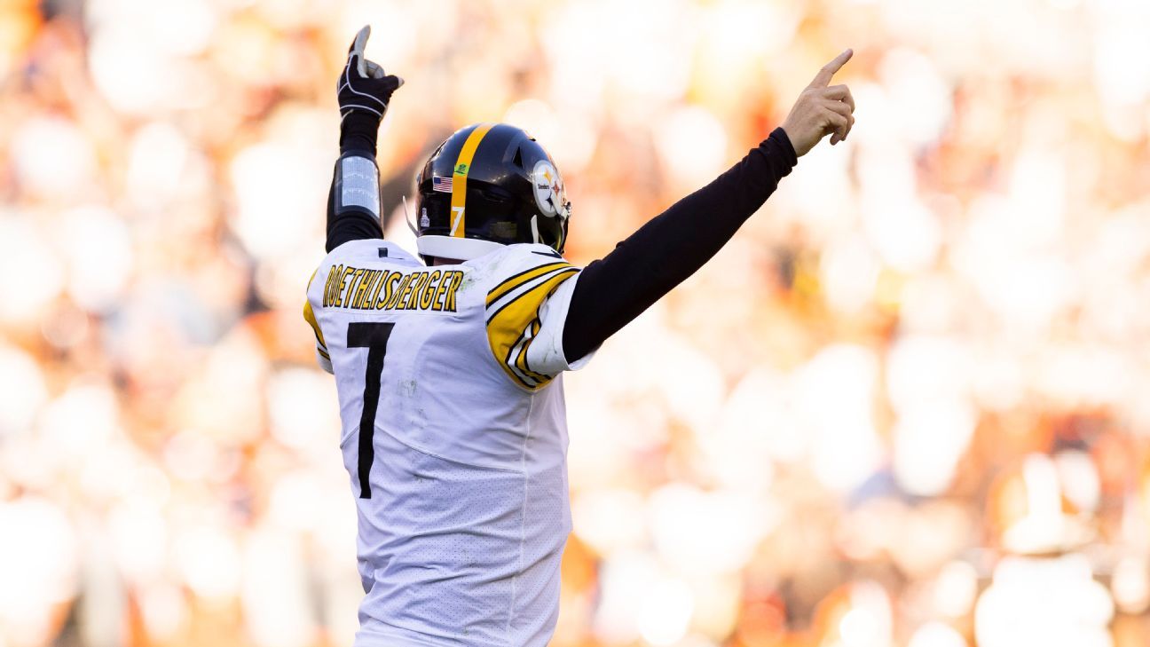 Ben Rothlisberger espera que esta sea su última temporada con los Pittsburgh Steelers