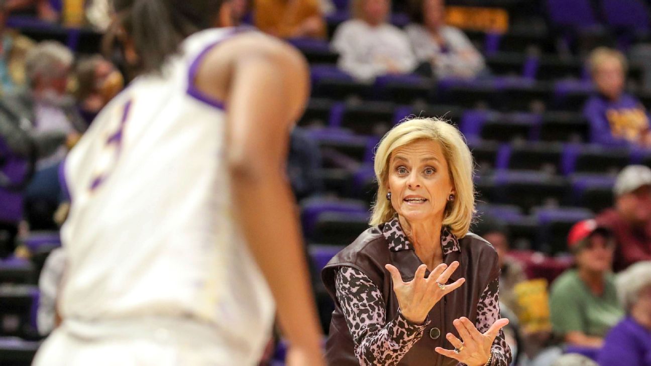 Kim Mulkey has LSU Tigers in top 10 of women's college basketball poll for first..