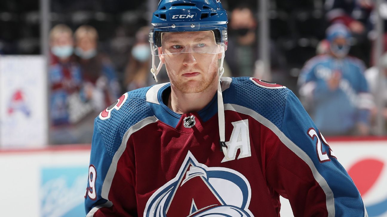Injured Colorado Avalanche star Nathan MacKinnon out 3 weeks ESPN