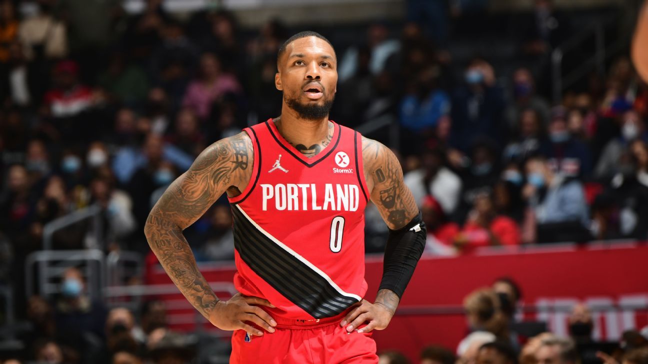 Portland Trail Blazers' Damian Lillard plans to have surgery to address abdomina..