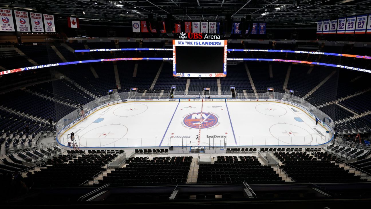 New York Islanders, relieved fans thrilled to open team's 'beautiful building' against Calgary Flames