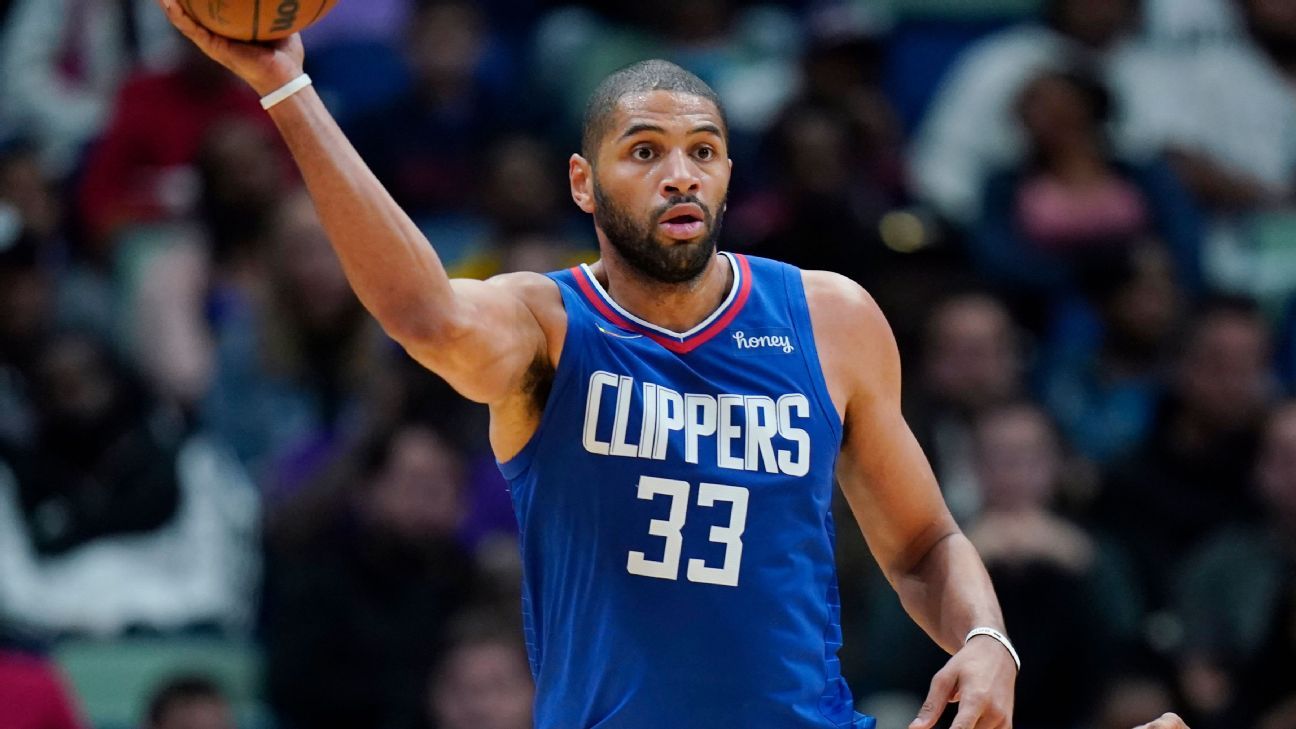 Nicolas Batum agrees to two-year deal to return to Los Angeles Clippers in NBA f..