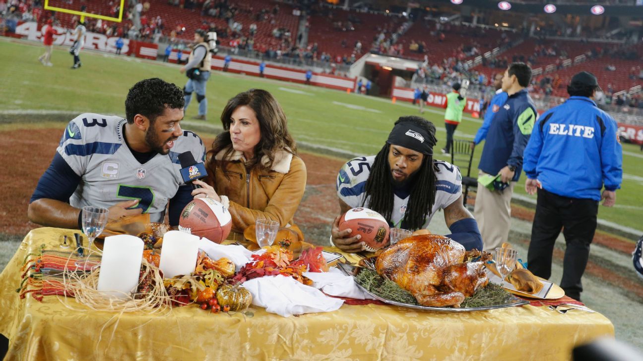 Russell Wilson y Richard Sherman celebrando