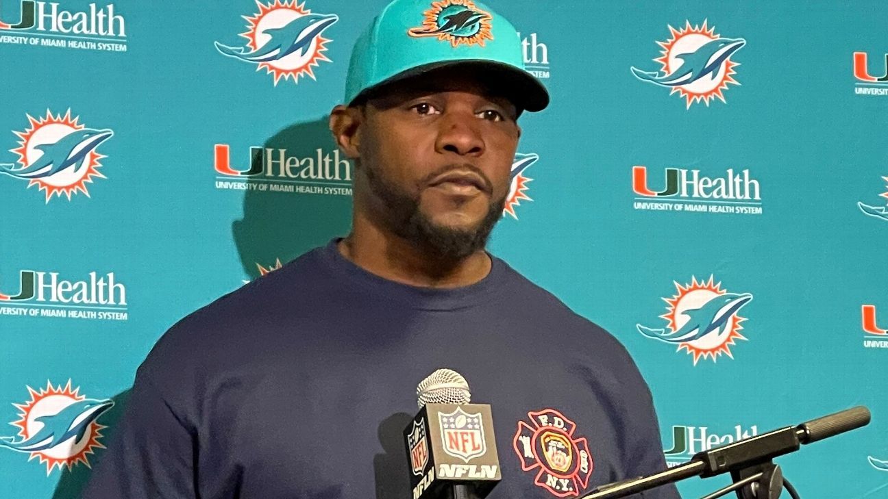 Miami Dolphins fire coach Brian Flores after three seasons