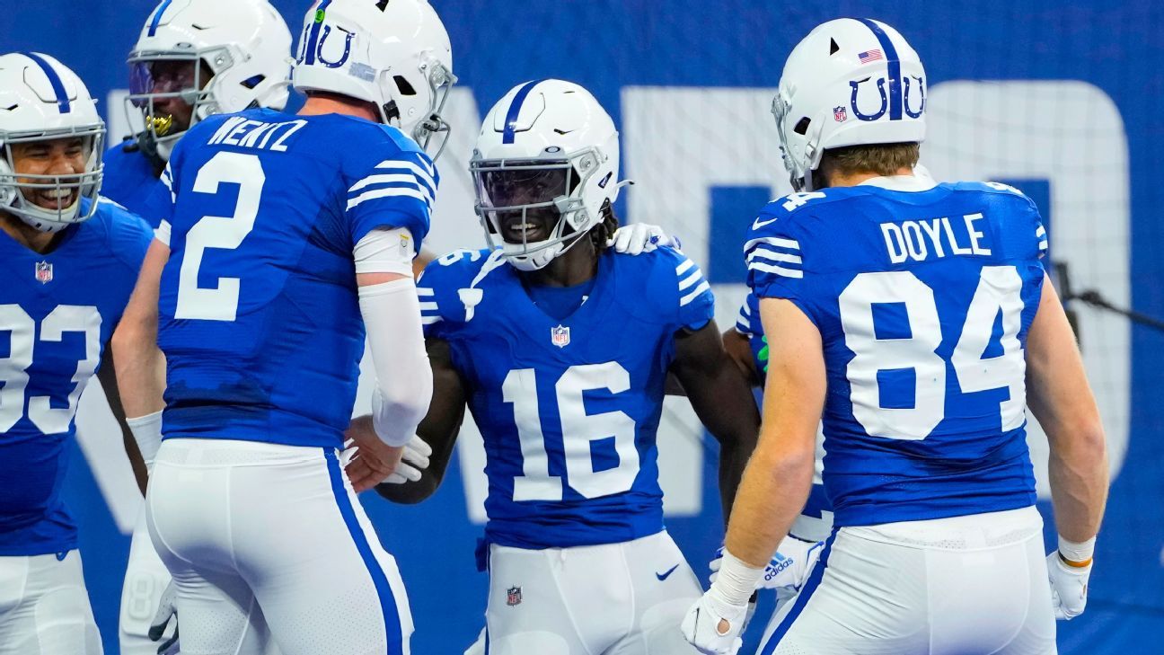 Indianapolis Colts receiver Ashton Dulin (16) against the Arizona Cardinals  during an NFL football game Saturday, Dec. 25, 2021, in Glendale, Ariz. (AP  Photo/Darryl Webb Stock Photo - Alamy