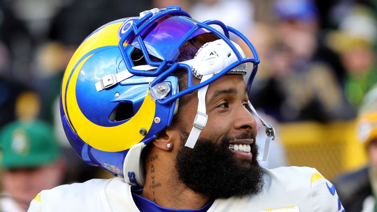 GM Les Snead says Los Angeles Rams 'definitely' want Odell Beckham Jr. back, see..