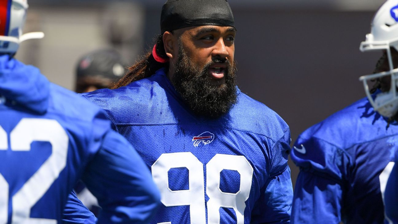 Relieved Buffalo Bills remove linemen Star Lotulelei, Spencer Brown from COVID-19 list