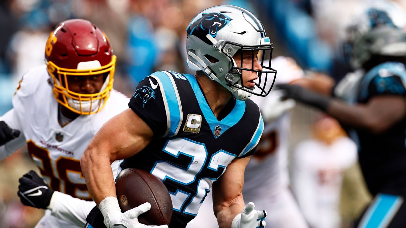 2021 Fantasy Football RB Tiers: Christian McCaffrey stands alone