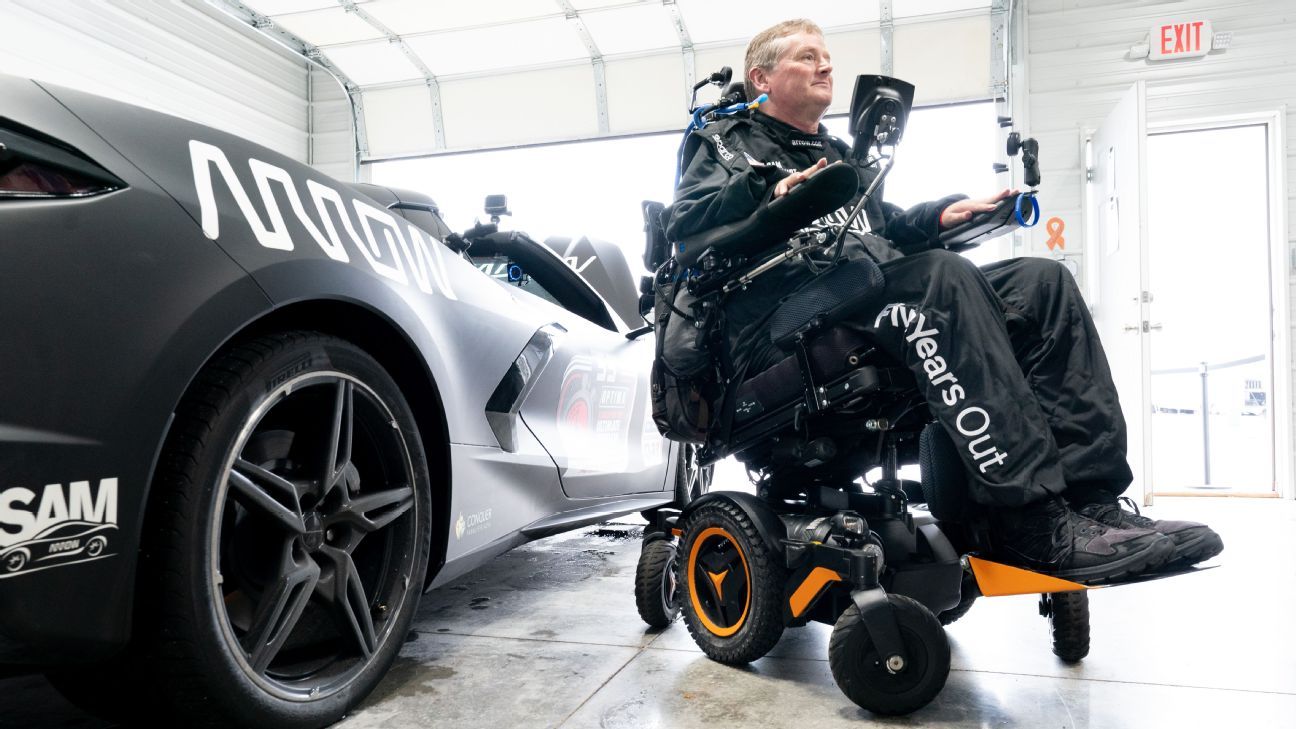 Inside the incredible world of Sam Schmidt, quadriplegic racer