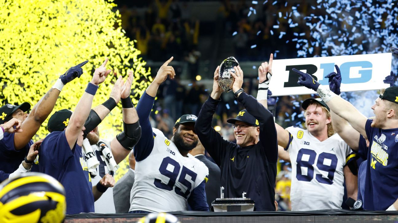 Michigan's Cade McNamara on Big Ten title