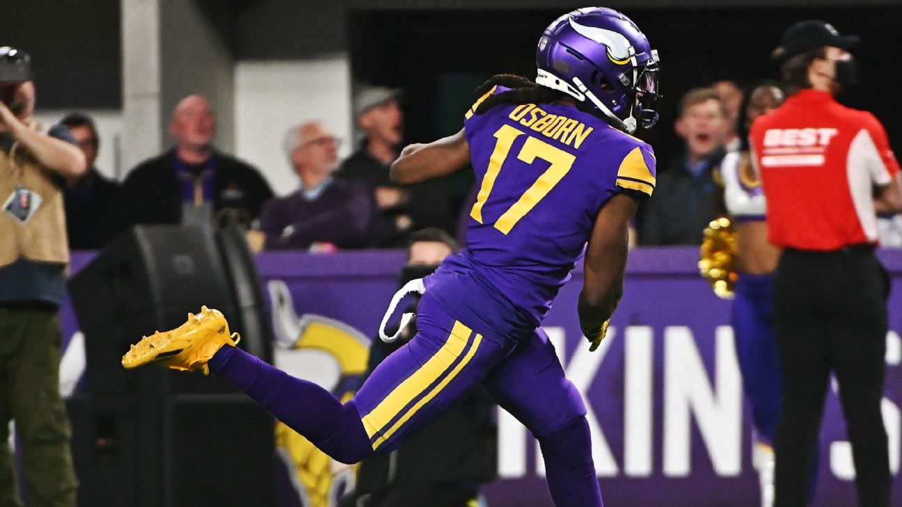 Vikings WR K.J. Osborn joins KFAN moments after catching the game