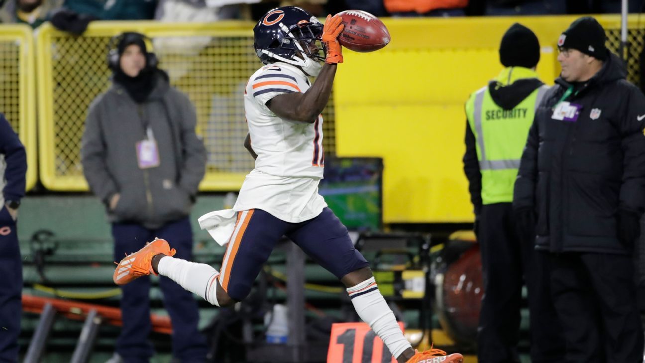 Bears WR Jakeem Grant goes 97 yards for first punt return touchdown in NFL this ..