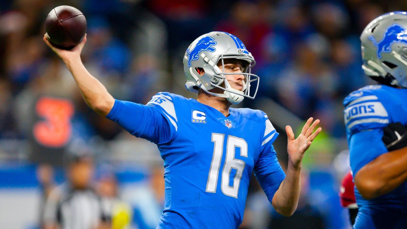 Gritty Jared Goff earns admirers in Lions' loss to 49ers - ESPN - Detroit  Lions Blog- ESPN