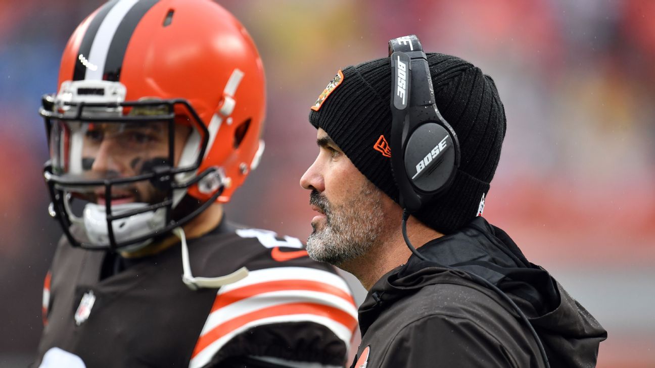 Cleveland Browns coach Kevin Stefanski hopes Baker Mayfield situation 'resolved ..