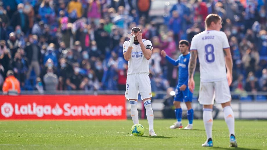 Real Madrid falls to Getafe and registers its second defeat in LaLiga