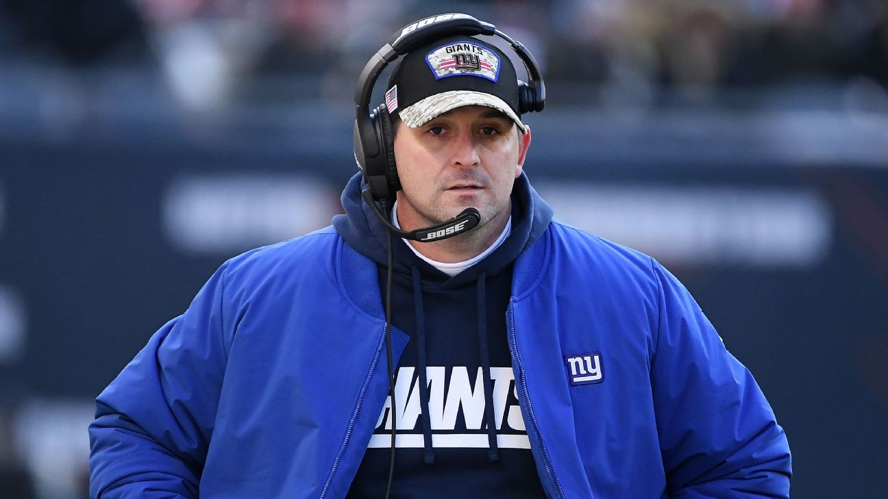 New York Giants fire coach Joe Judge after just two seasons