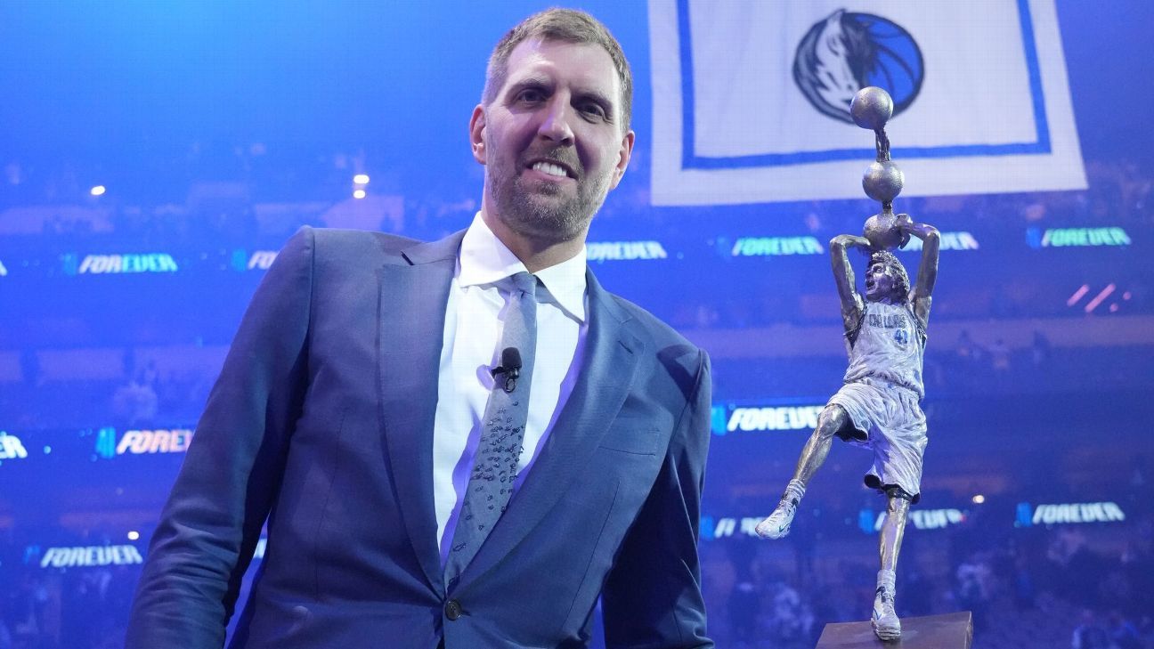 How to watch Dirk Nowitzki's jersey retirement ceremony - Mavs Moneyball