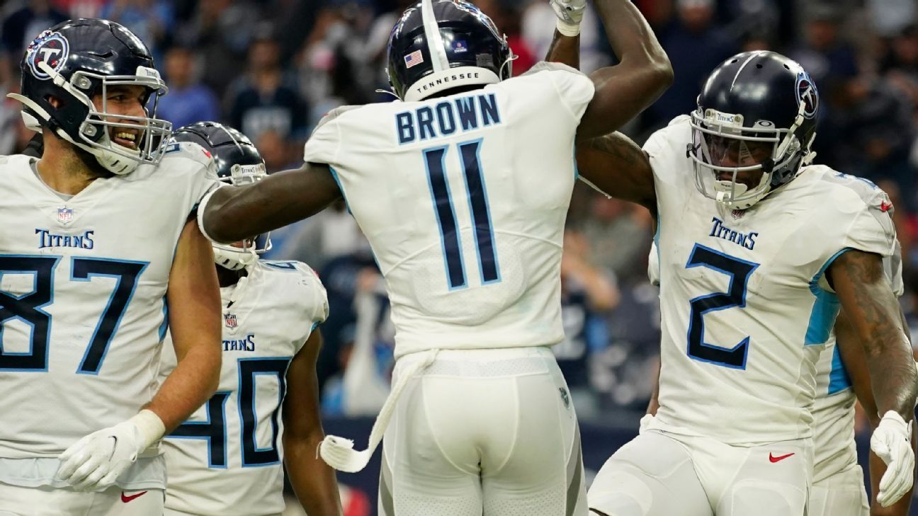 Tennessee Titans, already division champions for second straight season, secure ..