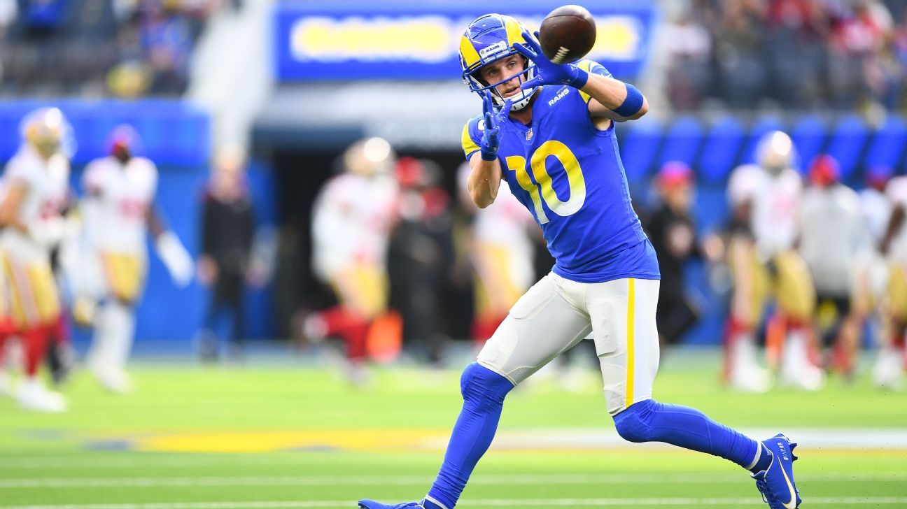 Kupp captures receiving triple crown but falls short of NFL records