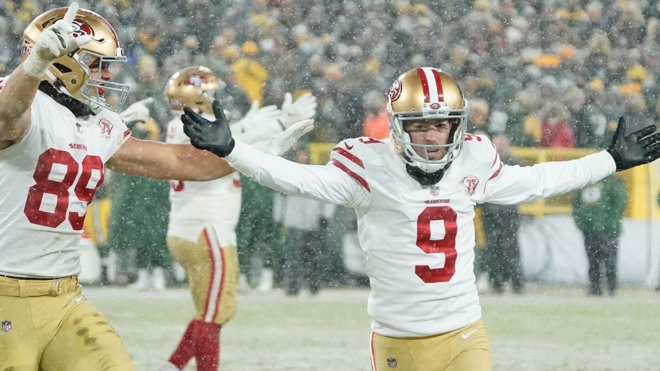Strong fourth quarter carries San Francisco 49ers past Green Bay Packers, into N..