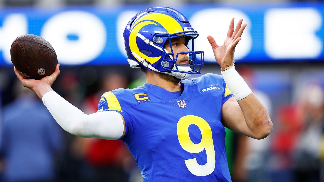 Rams QB Matthew Stafford turns ESPN criticism into player of week award -  Turf Show Times