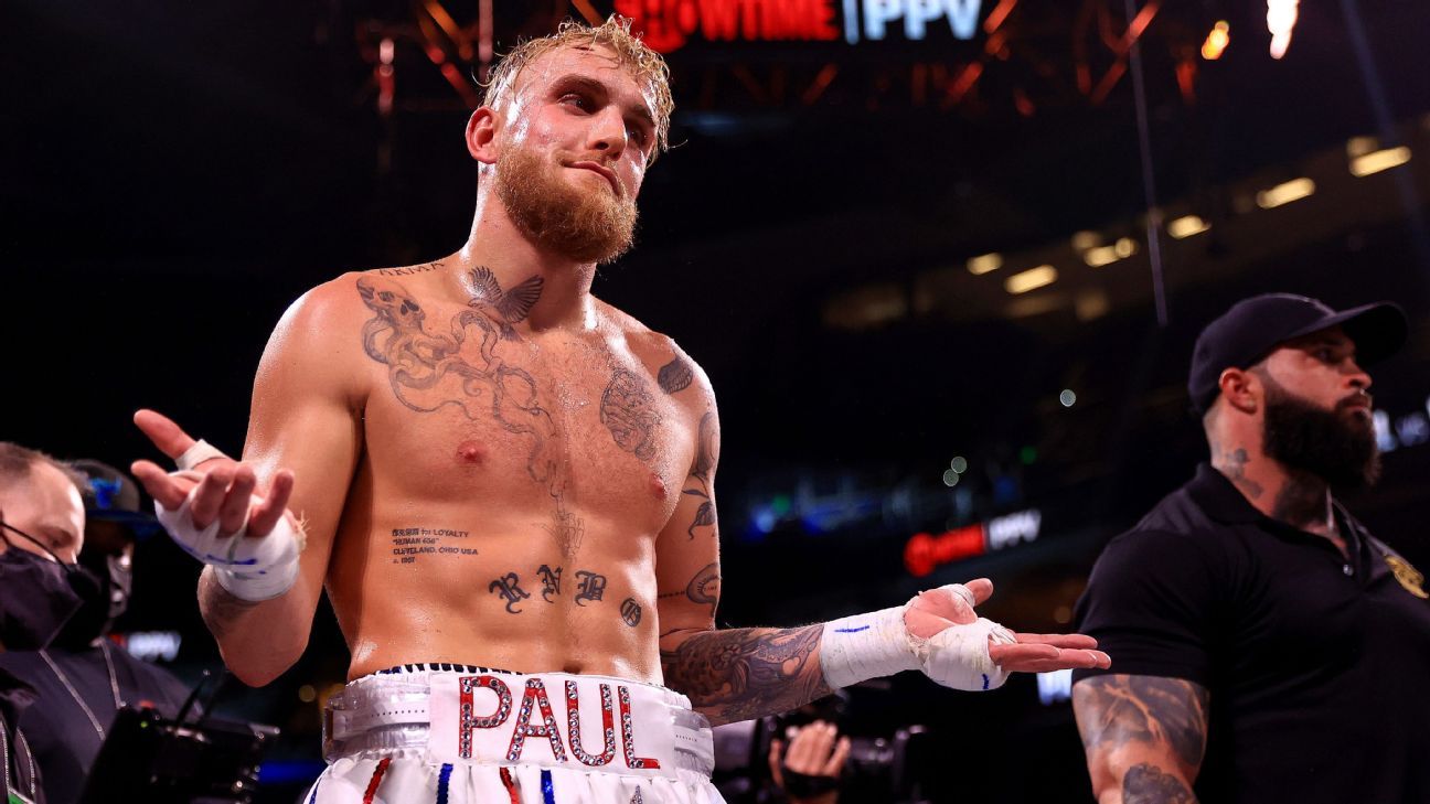 Rival se nega a bater peso, Jake Paul 'confirma profecia' e tem luta de boxe cancelada: 'Medo de lutarem comigo'