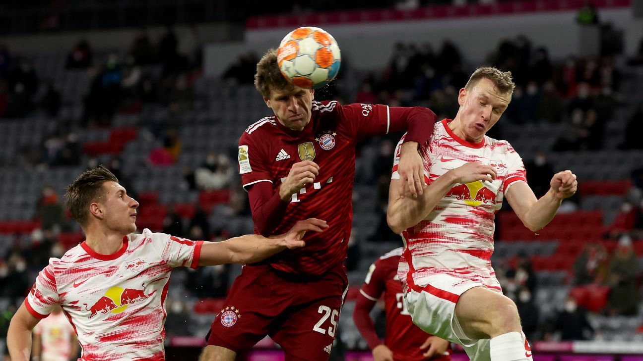 Müller e Lewandowski marcam, Bayern vence RB Leipzig em jogo de 5 gols ...