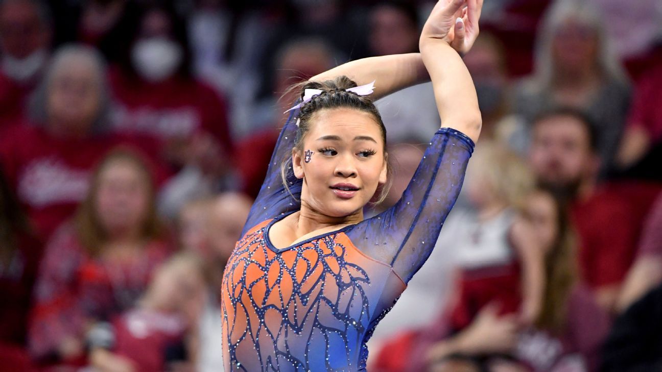 Suni Lee finds support at Auburn after Olympics 'impostor syndrome'