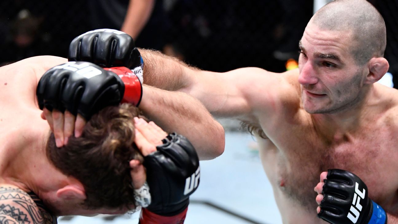 UFC finalizing middleweight bout between Sean Strickland, Alex Pereira in July, ..