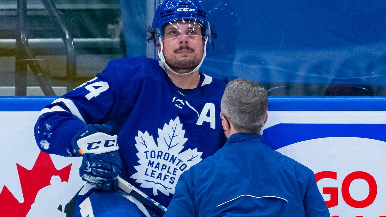 Toronto Maple Leafs star Auston Matthews makes long-awaited