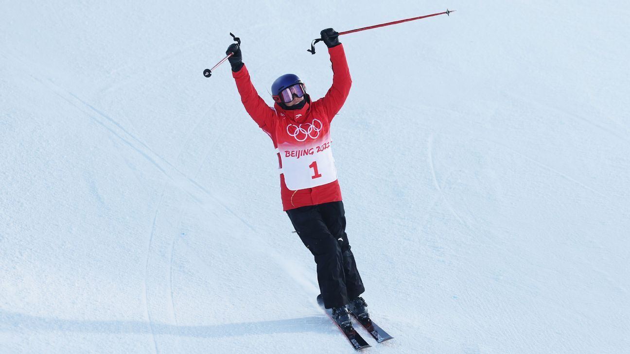 Eileen Gu wins gold in freeski halfpipe to make Olympic history