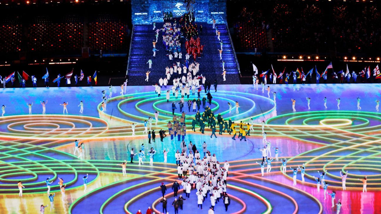 Winter Olympics 2022 Highlights from the closing ceremony in Beijing