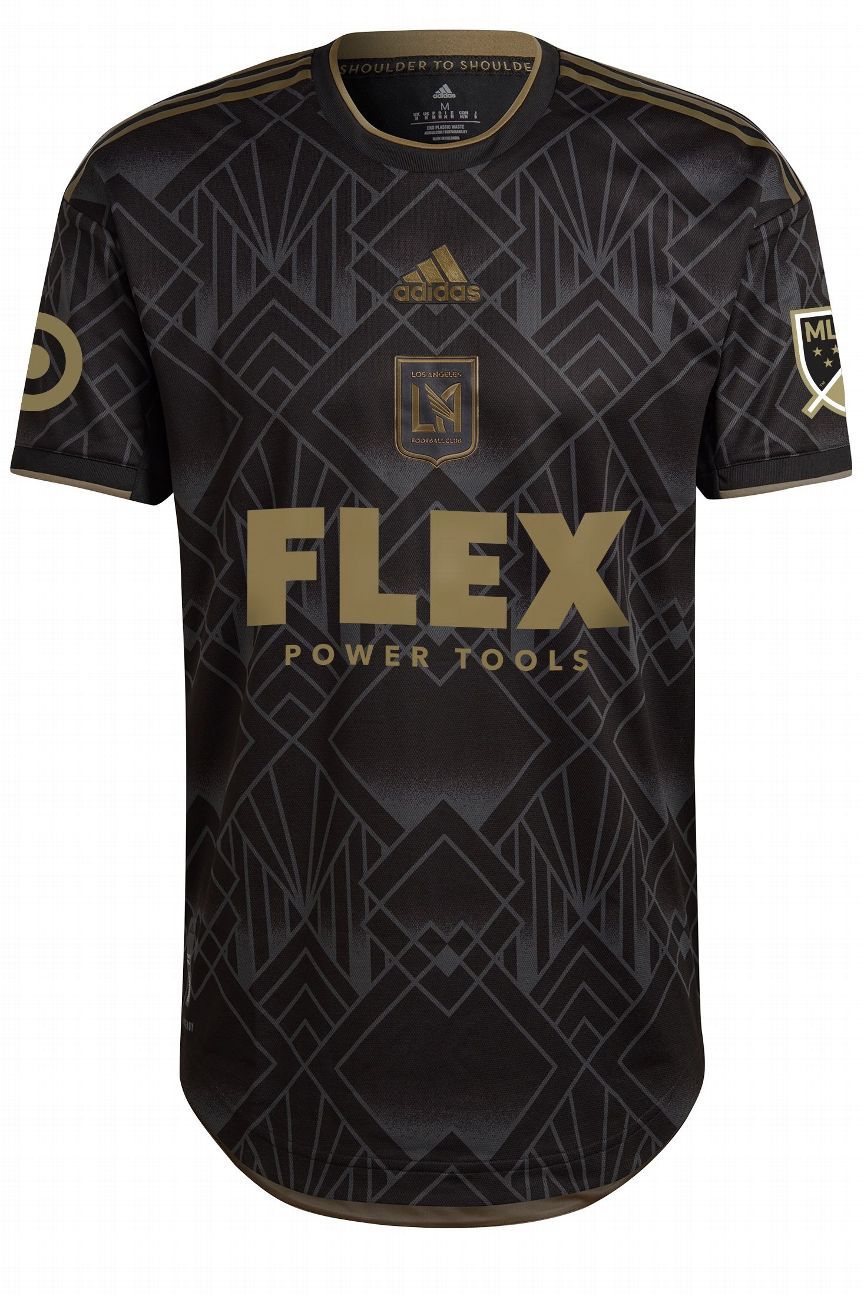 Leaked Photos Show New LAFC Home Kit Featuring Art Deco Pattern