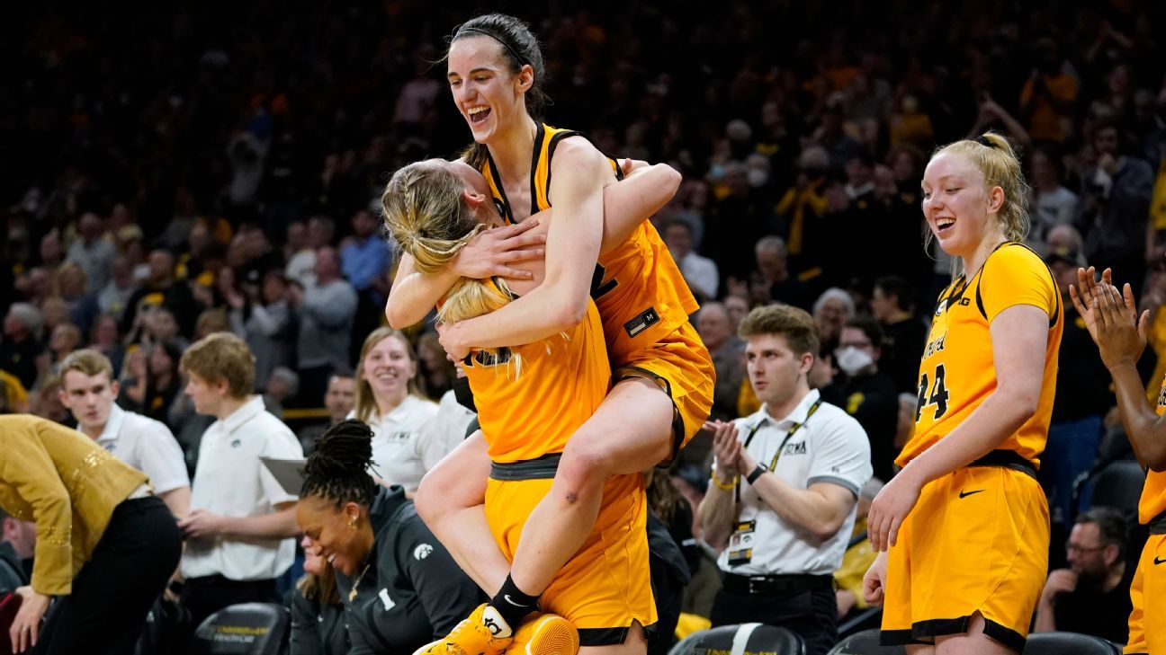 One can't miss, one scores at will: Iowa stars form duo college hoops has never seen