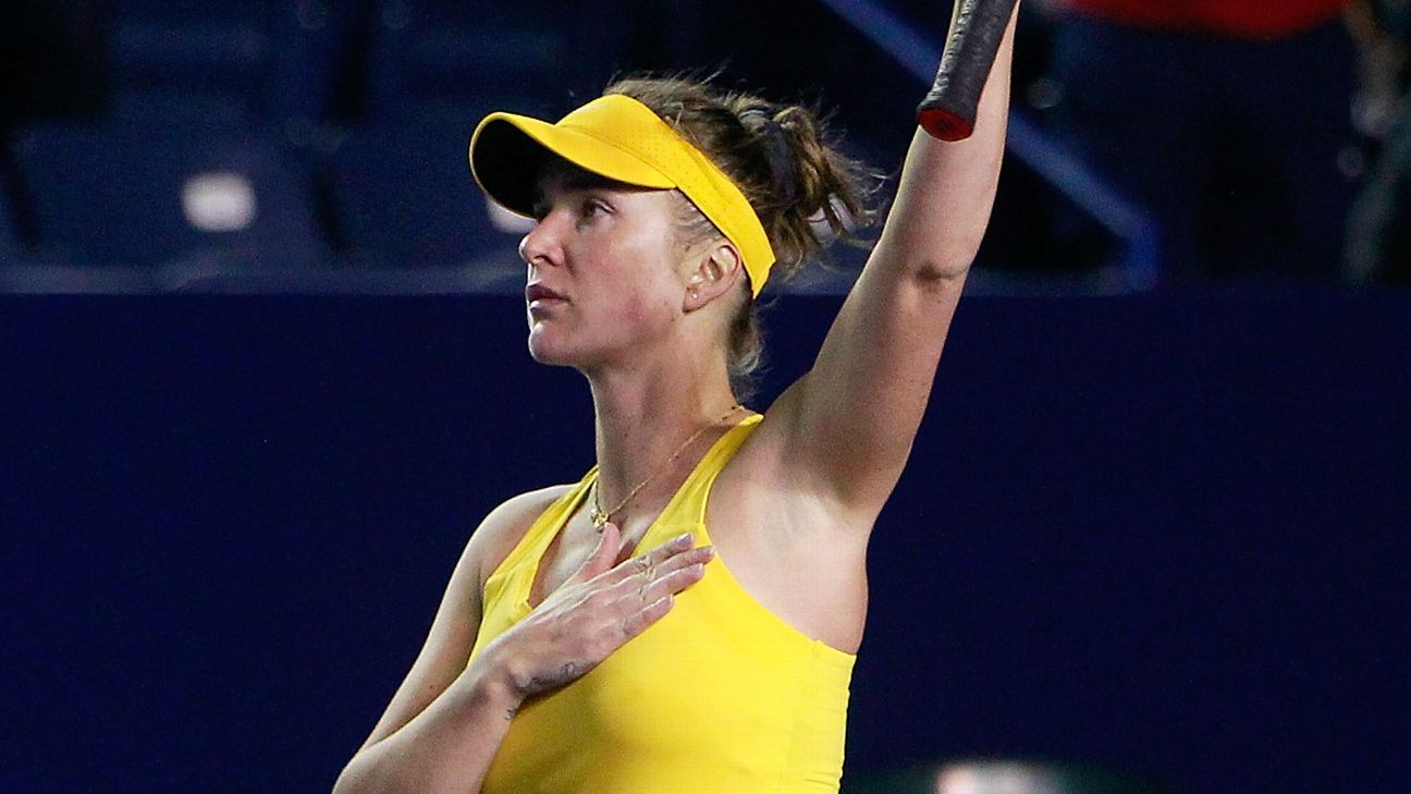 Ukraine's Elina Svitolina tops Russia's Anastasia Potapova in Monterrey Open