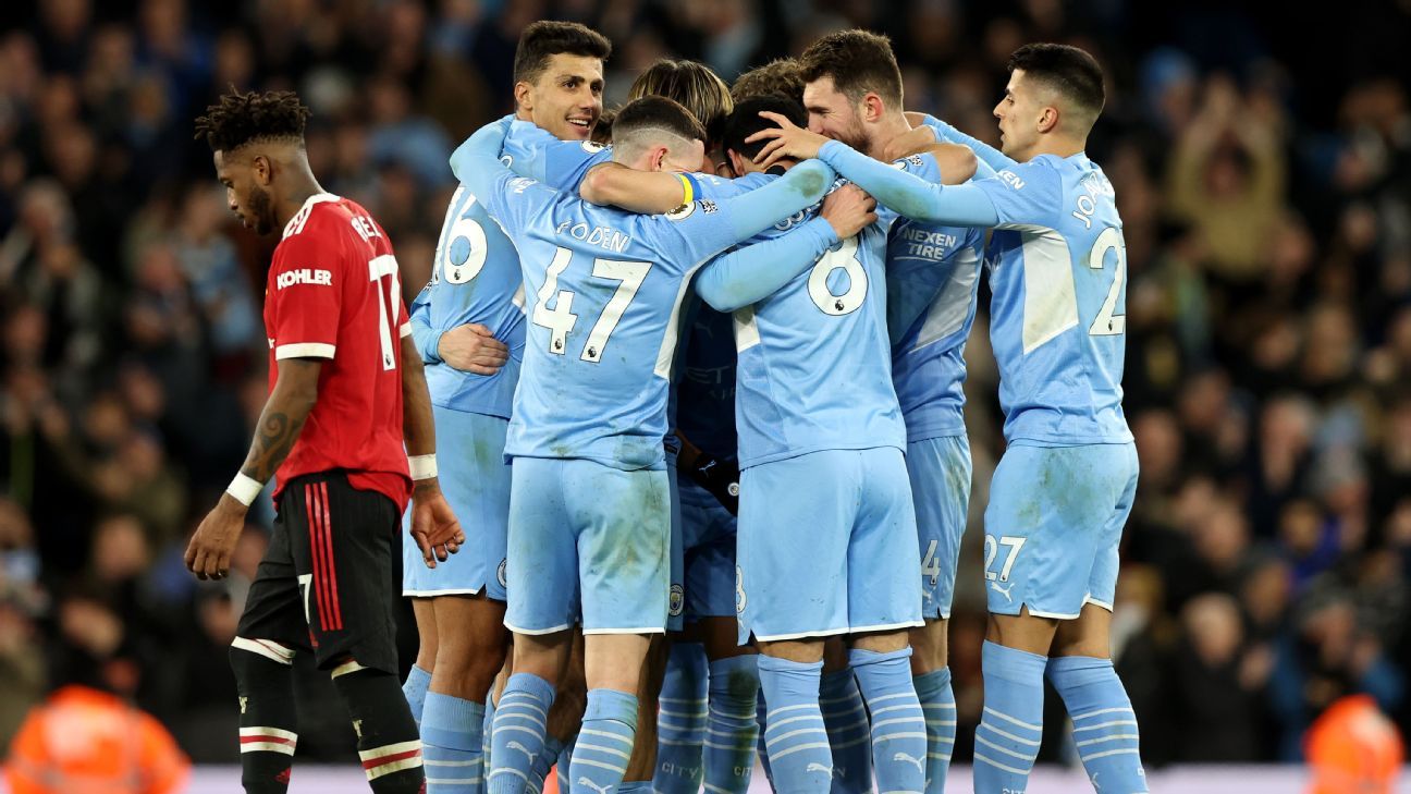 Man United collapse at Man City, Milan take Serie A lead over Napoli, lucky Live..