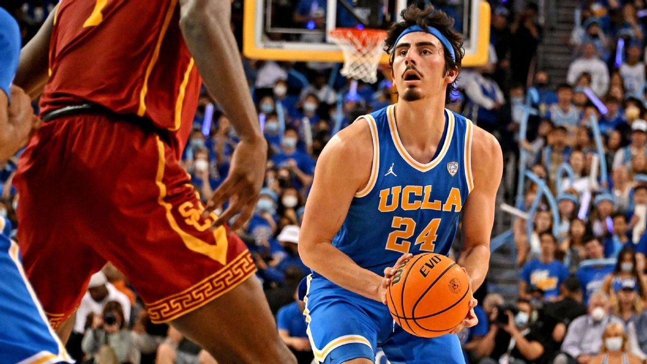 UCLA's Jaime Jaquez Jr. hopeful for matchup vs. North Carolina despite sprained ..