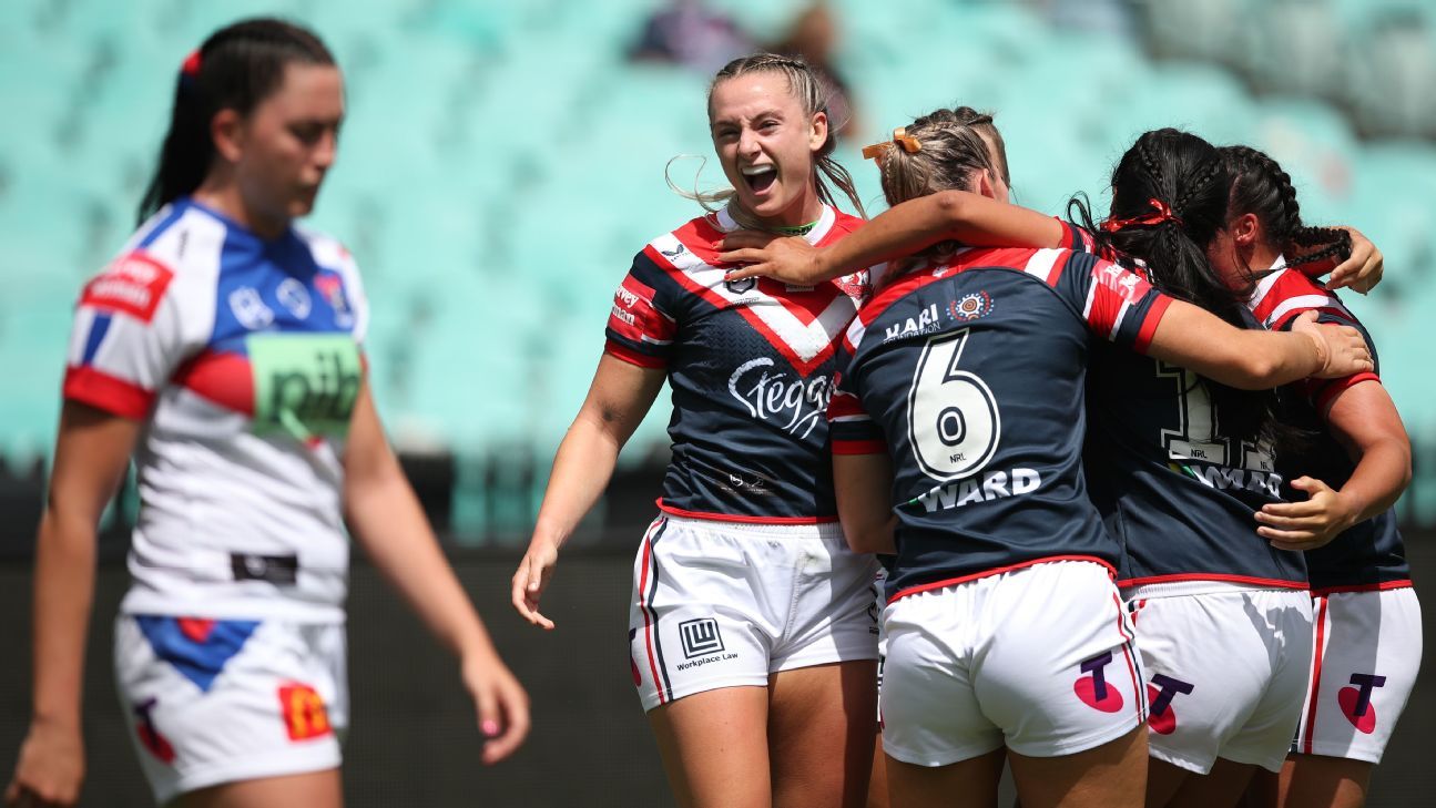 NRLW Sydney Roosters finally produce NRLW goods against Newcastle ...