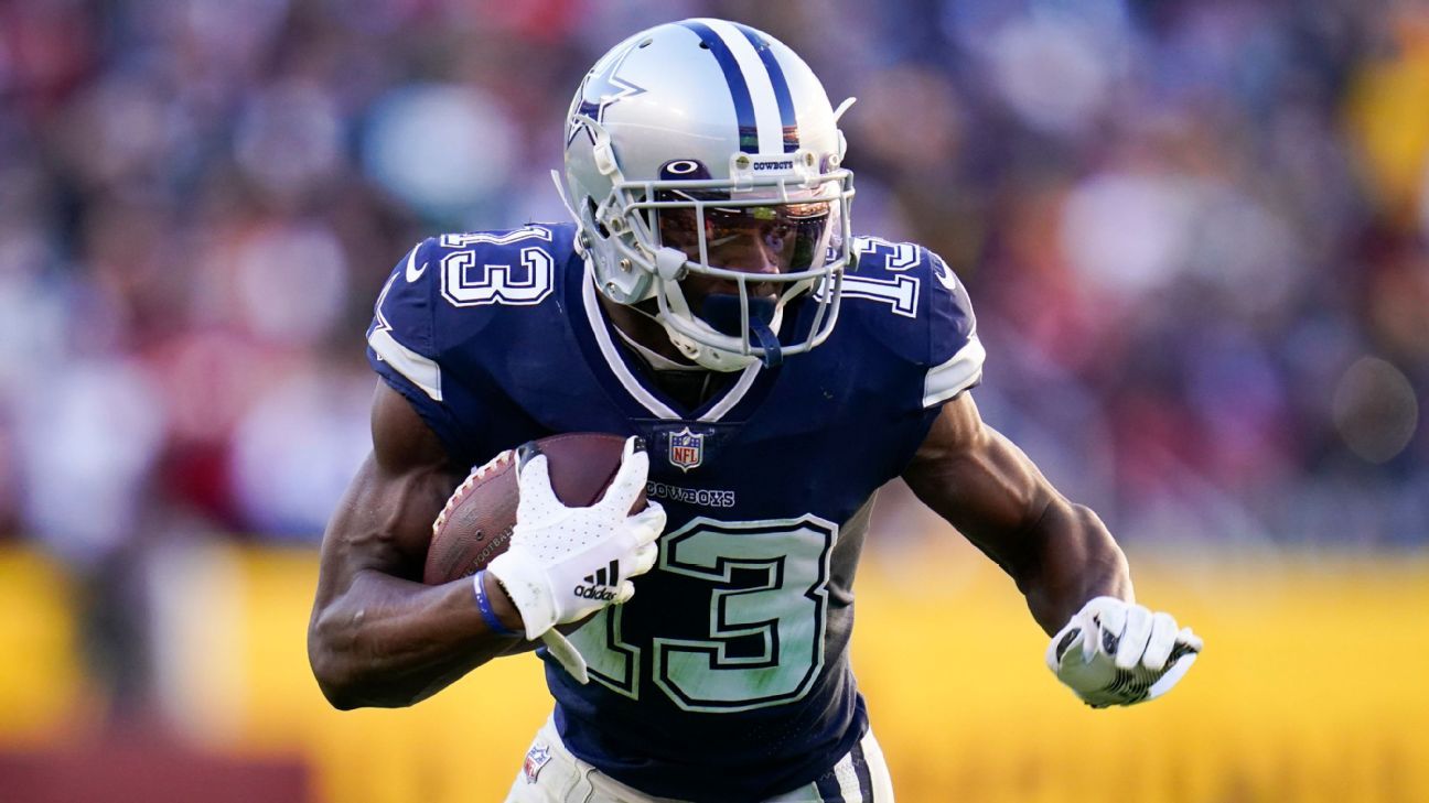 Los Raiders firman al ex WR de los Cowboys, Michael Gallup