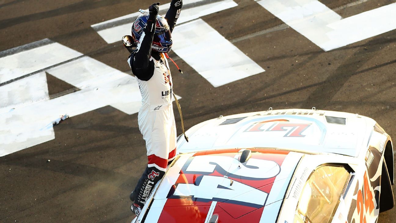 William Byron wins wild NASCAR Cup race at remodeled Atlanta Motor Speedway – ESPN