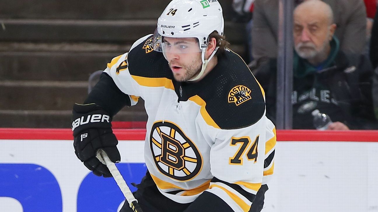 Boston Bruins Re-Sign Jake DeBrusk