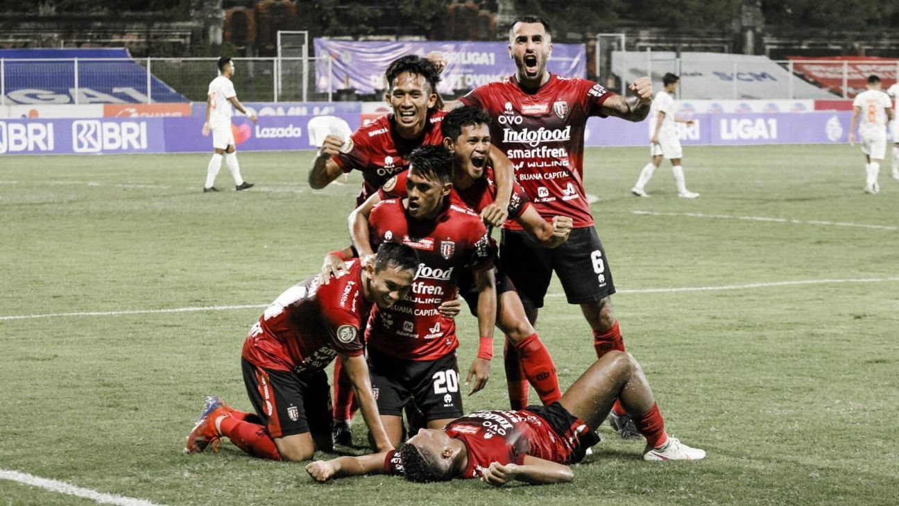 Indonesia memahkotai juara Liga 1 pertama dalam lebih dari dua tahun saat Bali United mengklaim gelar kedua