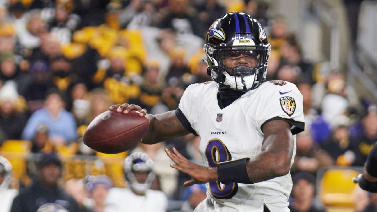 Baltimore Ravens QB Lamar Jackson not saying how he'll handle training camp, sea..